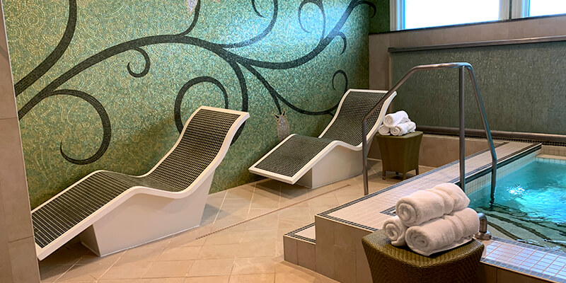 Chairs at Grand Floridian Resort Senses Spa