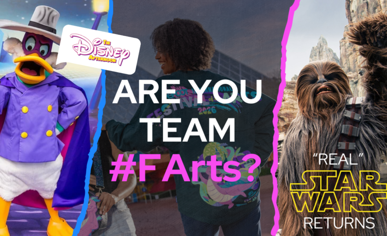 Disney Afternoon Is Trending, “Real” Star Wars Returns, & #EpcotFArts