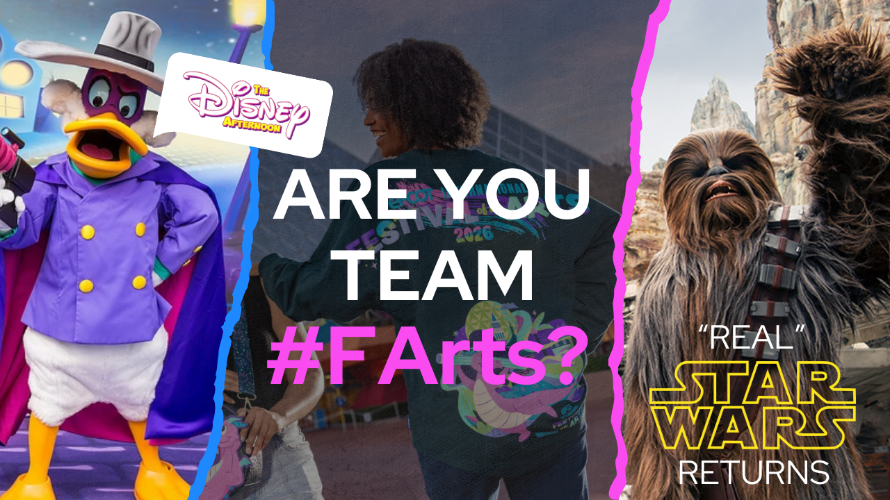 Disney Afternoon Is Trending, Classic Star Wars Returns & #EpcotFArts