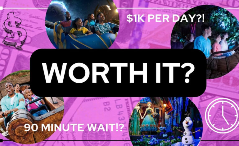 Worth the Wait? The Rides We Skip & How Much We Spend on Disney