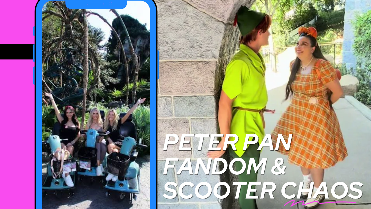 When Peter Pan Fandom Takes Flight and Disney Scooters Go Viral